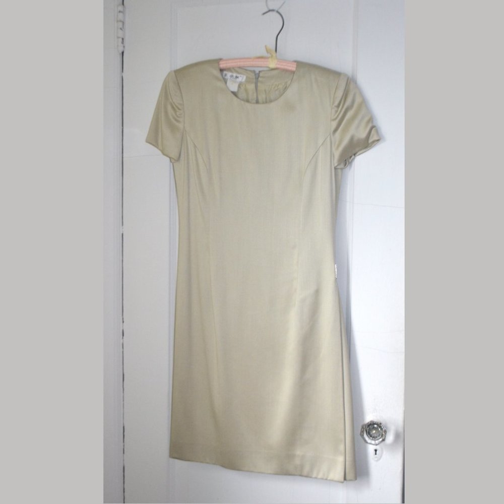 Celine Pale Celery Green Dress